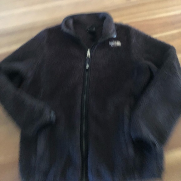 North Face zip fluffy fleece jacket - Picture 2 of 15